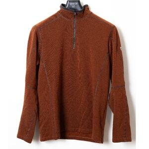 Kuhl Revel 1/4 Zip Men’s Size Large - Rust Color